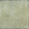 Roca Olaria Green Leaf 2x6 bullnose wall tile showing green leaf patterned ceramic surface with rounded edge detail.
