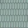 Jade Green Ivy Picket Porcelain Mosaic Tile - MosaicBros.com