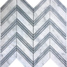 MARBELLA ALTAMIRANO Bianco Carrara / Bardiglio Nuvolato Mosaic Tile.