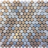 MARBELLA CENTRO PLAZA Crema Marfil/ Eastern White Mosaic Tile.
