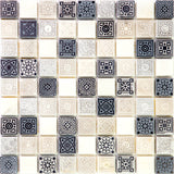ARTISTIC LEGEND 2 stone Mosaic Tile.