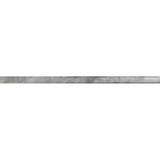 MOLDINGS Bluette pencil Polished Calacatta Bluette Mosaic Tile.