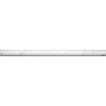 MOLDINGS CARRARA PENCIL HONED Bianco Carrara Mosaic Tile.