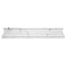 MOLDINGS CARRARA METRO RAIL Bianco Carrara Mosaic Tile.