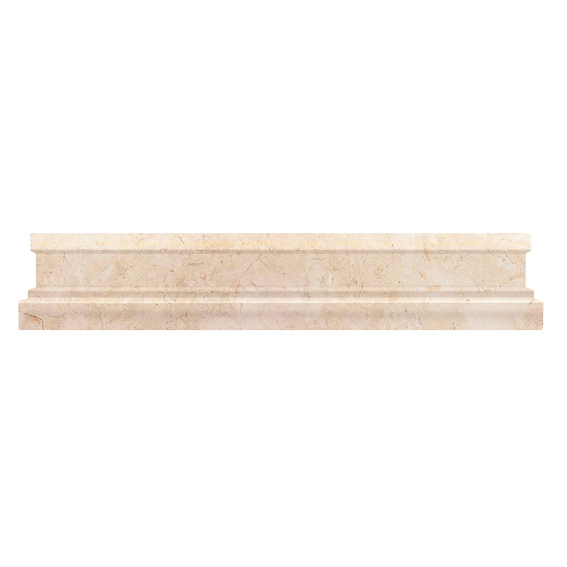 MOLDINGS CREMA METRO RAIL Crema Marfil Mosaic Tile.