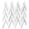 MYKONOS OLYMPUS Thassos/Bianco Carrara Mosaic Tile.
