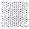 MYKONOS KAPARI Thassos / Blue Celeste / Paper White Mosaic Tile.