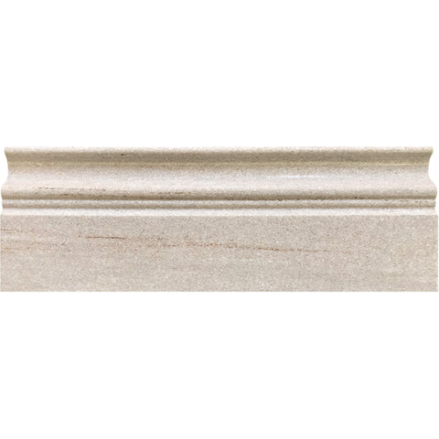 MOLDINGS CRYSTAL SAND BASEBOARD POLISHED CRYSTAL SAND polished Mosaic Tile.