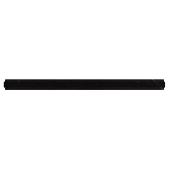 MOLDINGS NERO METRO PENCIL HONED Eastern Black Mosaic Tile.
