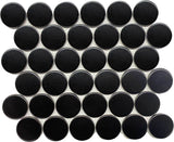 CC Mosaics+ 2" BLACK DOTS MOSAIC.