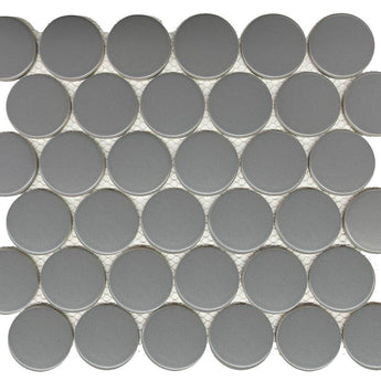 CC Mosaics+ 2" GRAY DOTS MOSAIC.