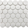 CC Mosaics+ 2" WHITE DOTS MOSAIC.
