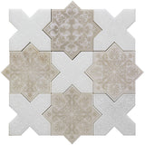 PANTHEON  ANTICO-WHITE stone Mosaic Tile.