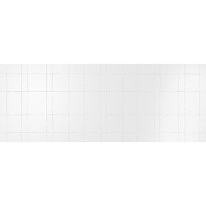 PATINA  FORGED WHITE MATTE 18x48 Ceramic Tile.