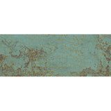 PATINA  GOLD GREEN DECO 18x48 Ceramic Tile.
