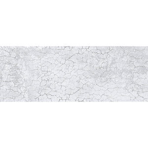PATINA  WHITE DECO 18x48 Ceramic Tile.
