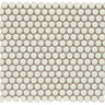 CC Mosaics +PEARL WHITE PENNY ROUND Mosaic Tile.