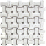 SEATTLE BEACON HILL Bianco Carrara/ Bardiglio Nuvolato Mosaic Tile.