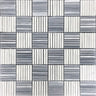 SEATTLE MADISON PARK Bardiglio Nuvolato / Bianco Carrara Mosaic Tile.