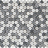 SEATTLE KERRY PARK Bardiglio Nuvolato / Bianco Carrara Mosaic Tile.