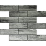 SIERRA SILVER PINE Glass Mosaic Tile.