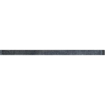 SIERRA GRAPHITE LINEN PENCIL Glass Mosaic Tile.