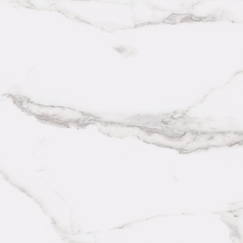White stone-look floor tile by Roca, 12x24 inches, featuring a statuary style with a smooth, elegant finish.