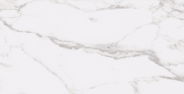 White stone-look floor tile by Roca, 12x24 inches, featuring a statuary style with a smooth, elegant finish.