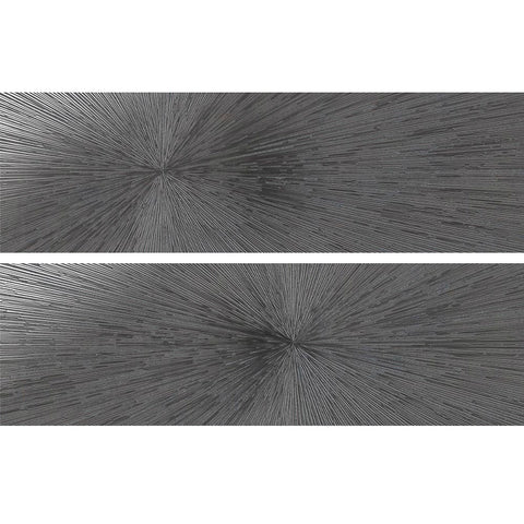 STELLAR  STEEL DECO A+B 1248 Porcelain Mosaic Tile.