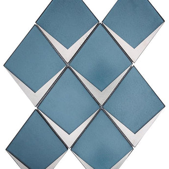 SAINT TROPEZ Saint Tropez Cadet Glass Mosaic Tile.
