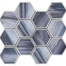 SAINT TROPEZ Saint Tropez Twilight Glass Mosaic Tile.