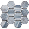 SAINT TROPEZ Saint Tropez Daybreak Glass Mosaic Tile.