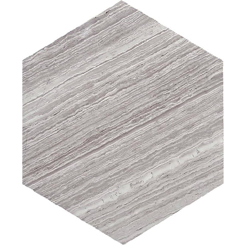 SAVANNAH WINDSOR Wooden Gray Honed Mosaic Tile.