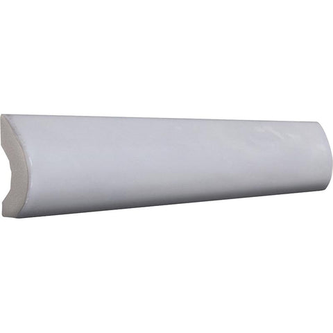 SATIN Satin Lavanda PENCIL BULLNOSE Ceramic Tile.