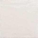 SATIN Satin Blanc 5x5 Ceramic Tile.