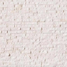 6"x24" White Pearl (Lymra) Ledger Panel.