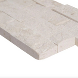 6"x24" White Pearl (Lymra) Ledger Panel.