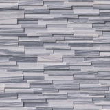 6"x24" Alaska Gray 3D Panel ( HONED ).