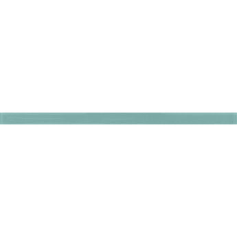 COLOR PALETTE AQUA GLOSS FLAT LINER glass Mosaic Tile.