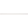 COLOR PALETTE MIRAGE WHITE MATTE FLAT LINER glass Mosaic Tile.