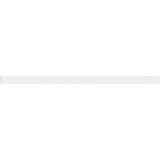 COLOR PALETTE MIRAGE WHITE GLOSS FLAT LINER glass Mosaic Tile.