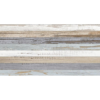 TANGLEWOOD MIXED PLANKS Porcelain Mosaic Tile.