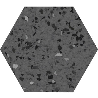 TERRA GREY SPECKLED Porcelain Mosaic Tile.