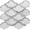 WATERJET TRELLIS 27 Bianco Carrara Mosaic Tile.