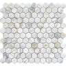 TUSCANY VOLTERRA Calacatta Gold Polished Mosaic Tile.