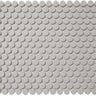 CC MOSAICS GRAY PENNY ROUND 12X12 MOS.