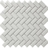 CC MOSAICS WH 12X12 MOS.DIAMOND HERRING..