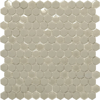 VERRE CREPE FORME recycled glass Mosaic Tile.
