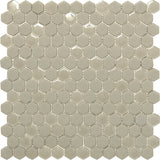 VERRE CREPE FORME recycled glass Mosaic Tile.