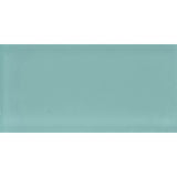 COLOR PALETTE AQUA MATTE 3x6 glass Mosaic Tile.